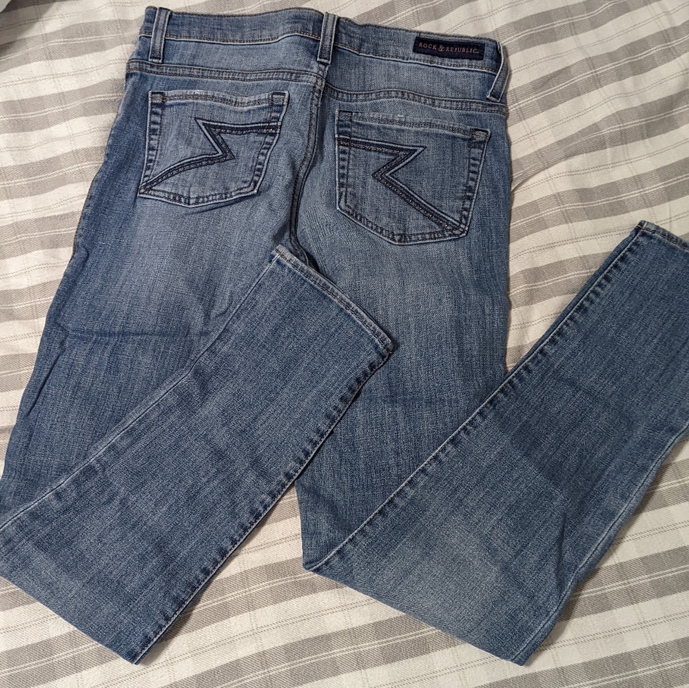 Rock & Republic Midrise Skinny Jeans